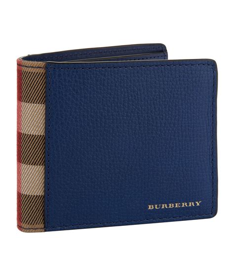 burberry steel blue wallet